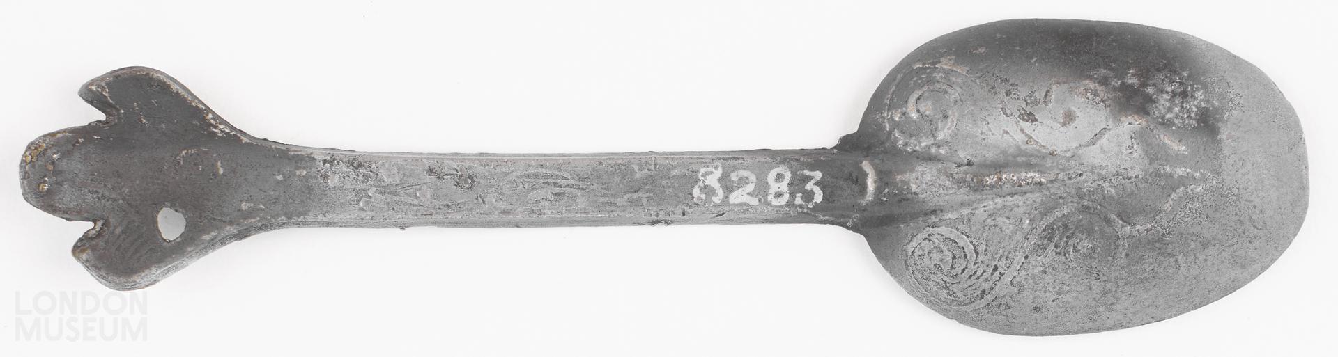 Trefid or split end spoon | London Museum