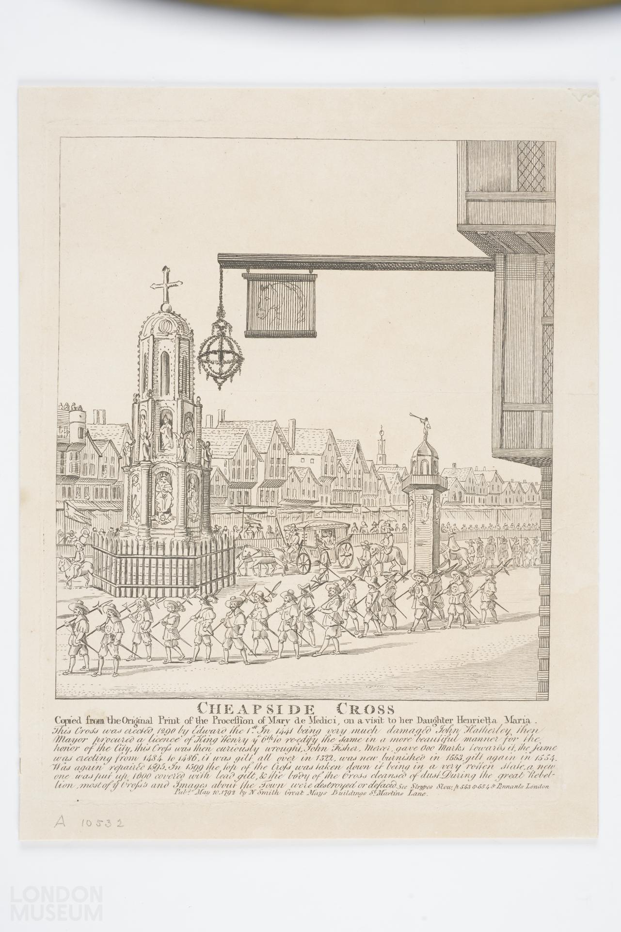 Cheapside Cross London Museum