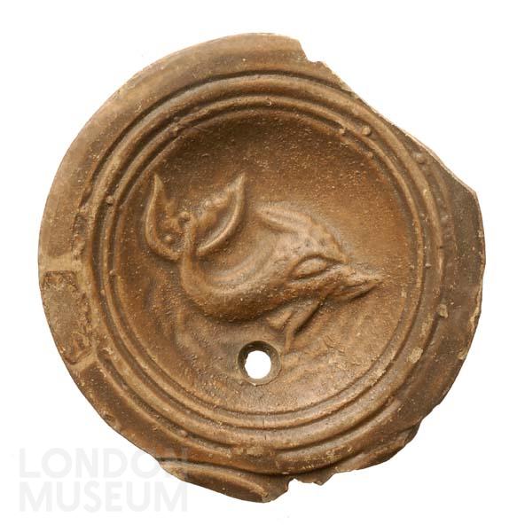 Lamp, picture lamp London Museum