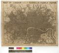 MAP OF LONDON published with CASSELL'S FAMILY PAPER Image preview