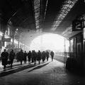 Victoria Railway Station with a train for the Kent coast just departing the platform Image preview