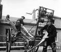 Officers at the Middlesex Fire Service Training School Image preview