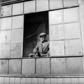 A crane operator working in London's Docks Image preview