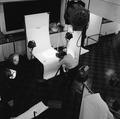 Second Year students in the studio at the London College of Printing Image preview