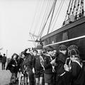 Schoolboys by the Cutty Sark in Greenwich Image preview