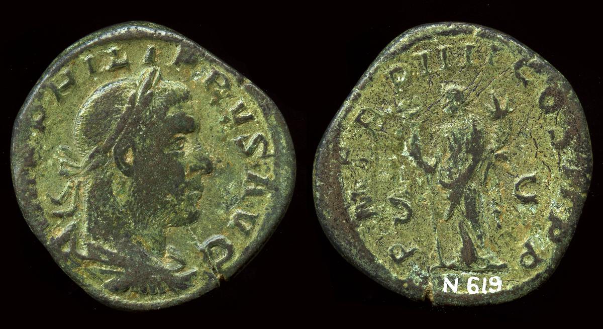 Coin, sestertius | London Museum