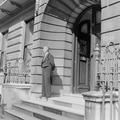 Doctor outside his surgery on Harley Street Image preview