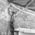 Preparations for bank holiday fun fair, Hampstead Image preview