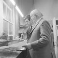 Edward Ardizzone looking at a students work, Royal College of Art Image preview