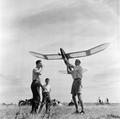 Model aeroplane club at the Fairlop Aerodrome, Epping Forrest Image preview