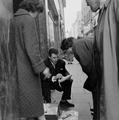Selling jewellery in a Soho street Image preview