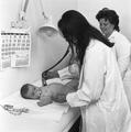 Baby examination at Gospel Oak family health clinic Image preview