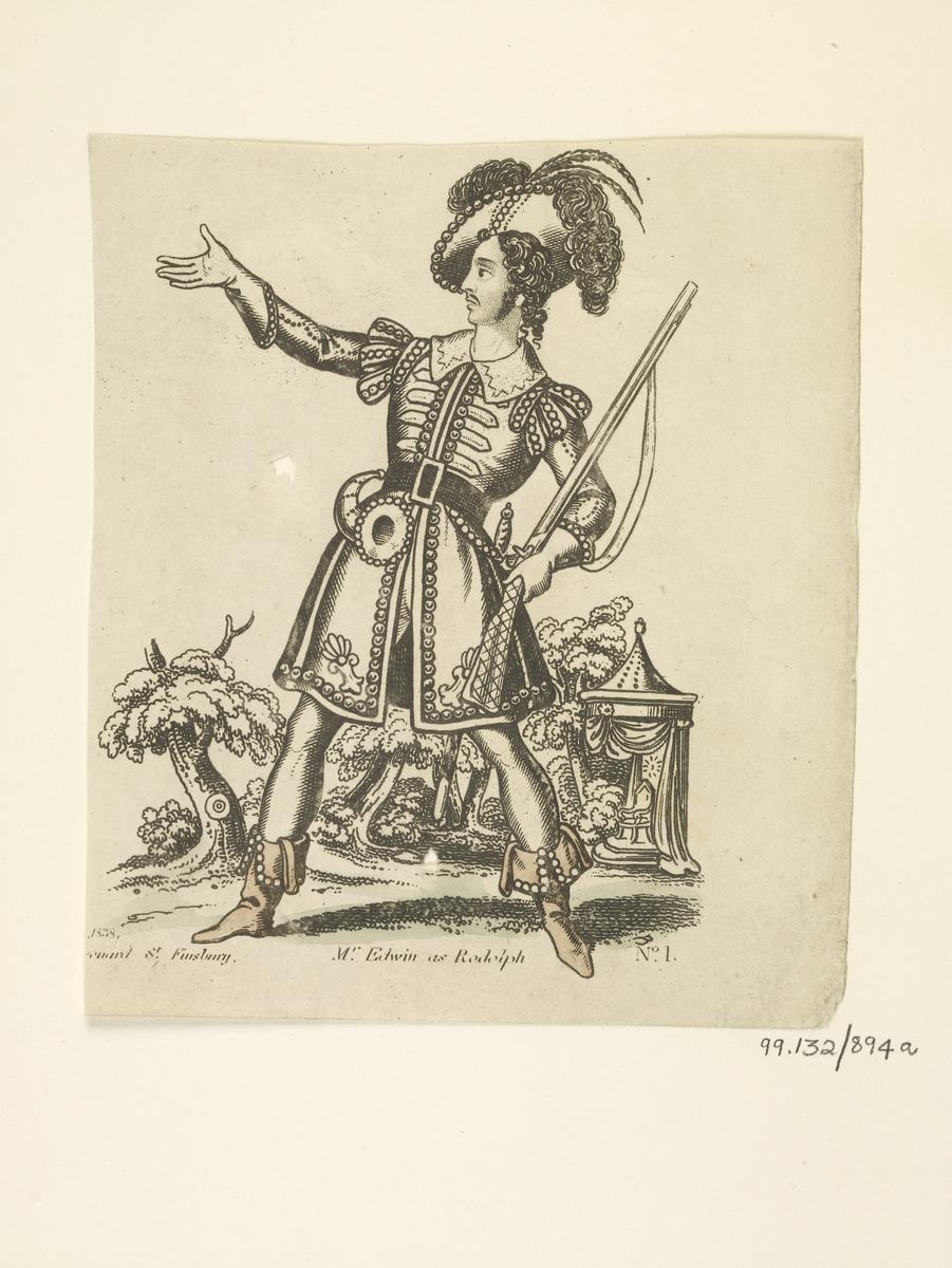 Mr Edwin as Rodolph | London Museum