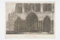 Westminster Abbey: North Porch with part of Henry the 7th's Chapel. Image preview