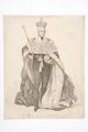 King William IV in his Splendid Coronation Robes at the moment the ...