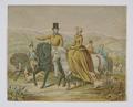 Print, coloured engraving Image preview