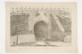 Perspective View of the Arch under the New River at Bush Hill. Image preview