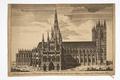 A Perspective of St. Peter's Westminster with the Towers & Spires as designed by Sir Christopher Wren Image preview