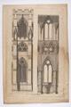 Interior and exterior views of a bay of the nave of Westminster Abbey Image preview