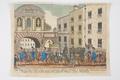 The Funeral Procession of her most Lamented Majesty Queen Caroline entering the City at Temple Bar, Aug 14 1821. Being the general Wishes of the People. Image preview