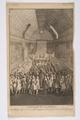 A View of the House of Peers - The King Sitting on the Throne, the Commons attending him at the end of the Session, 1755. Image preview