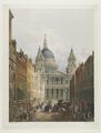 St Paul's Cathedral, looking up Ludgate Hill Image preview