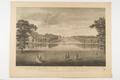A Distant View of Kensington Palace, with part of the Garden and the Queen's Temple, as seen from the side of the Serpentine River Image preview