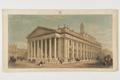 South West view of the new Royal Exchange, William Tite, F.R.S. F.G.S. Architect. Image preview