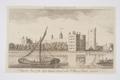 Perspective View of the Arch-Bishop's Palace, with St Mary's Church, Lambeth Image preview