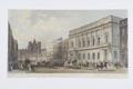 The south end of St James's Street, the new club house, and St James's Palace (on a drawing room day) Image preview