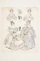 The Last & Newest Fashions, 1836. Evening Dresses Image preview