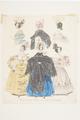 The Last & Newest Fashions, 1836. Morning & Evening Dresses Image preview