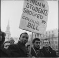 A demonstration against the Colour Bar Immigration Bill, Trafalgar Square Image preview