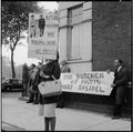 A protest against General Speidel's visit to Britain Image preview