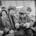 A boy attends the Schoolboys and Girls Exhibition, Olympia Image preview