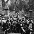 A tour group visiting Highgate Cemetery Image preview