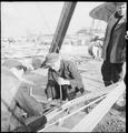 Construction workers on the South Bank Exhibition site Image preview