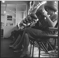 Young women at Waterman School of Hairdressing, Charlotte Street Image preview