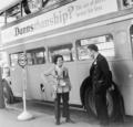 The conductor and driver of a Routemaster bus, Crystal Palace Image preview