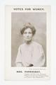 Votes For Women, Mrs Pankhurst Image preview
