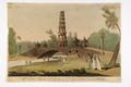 The Chinese Pagoda and Bridge in St James's Park (previous to the Fire) Image preview