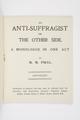 An Anti-Suffragist or The Other Side Image preview