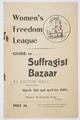 Women's Freedom League Guide to... Suffragist Bazaar Image preview