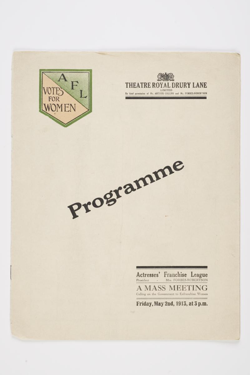 Programme | London Museum