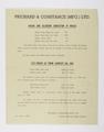 Prichard & Constance (MFG.) LTD. Image preview