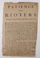 A Word of Patience to the Rioters Image preview