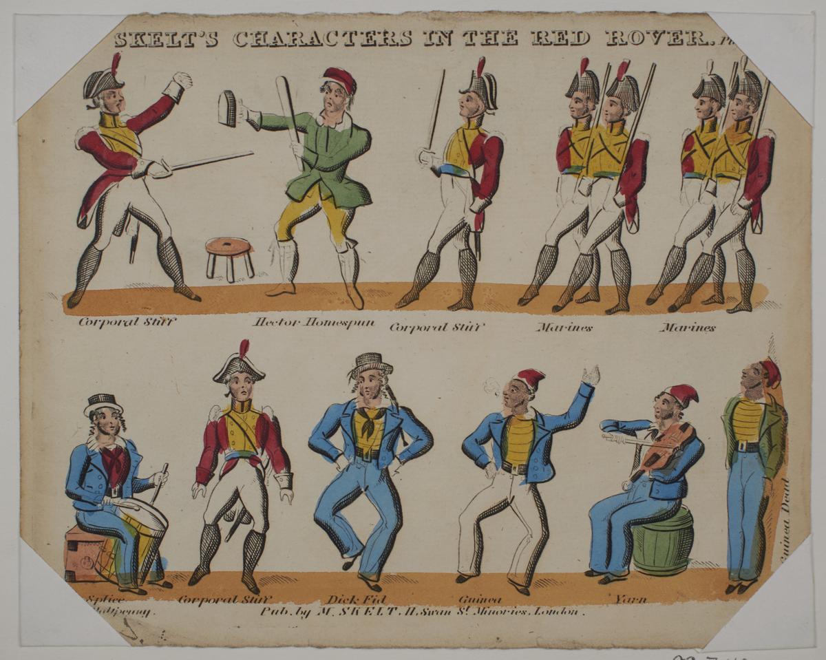 Skelt's Characters in the Red Rover | London Museum