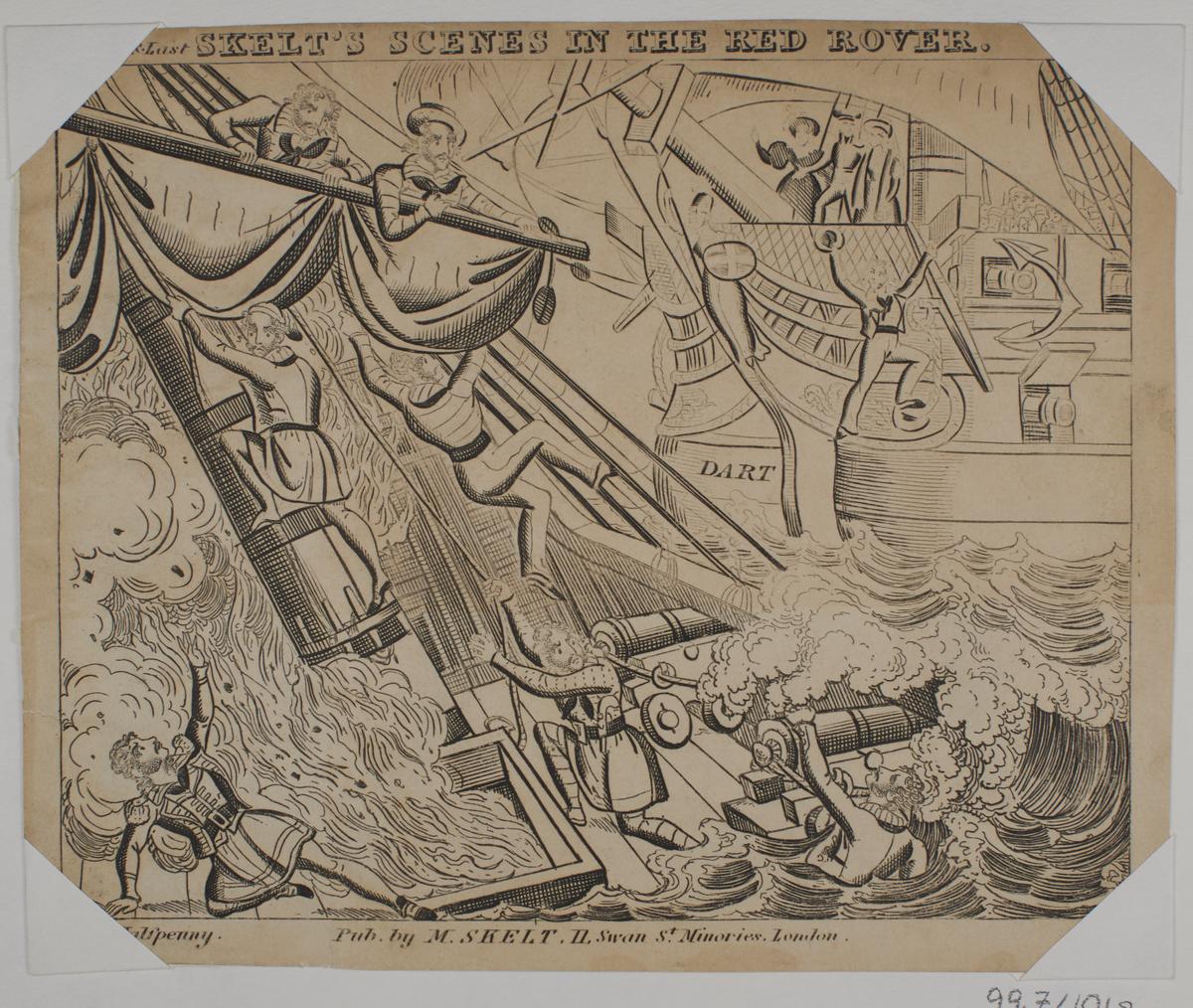 Skelt's Scenes in the Red Rover | London Museum