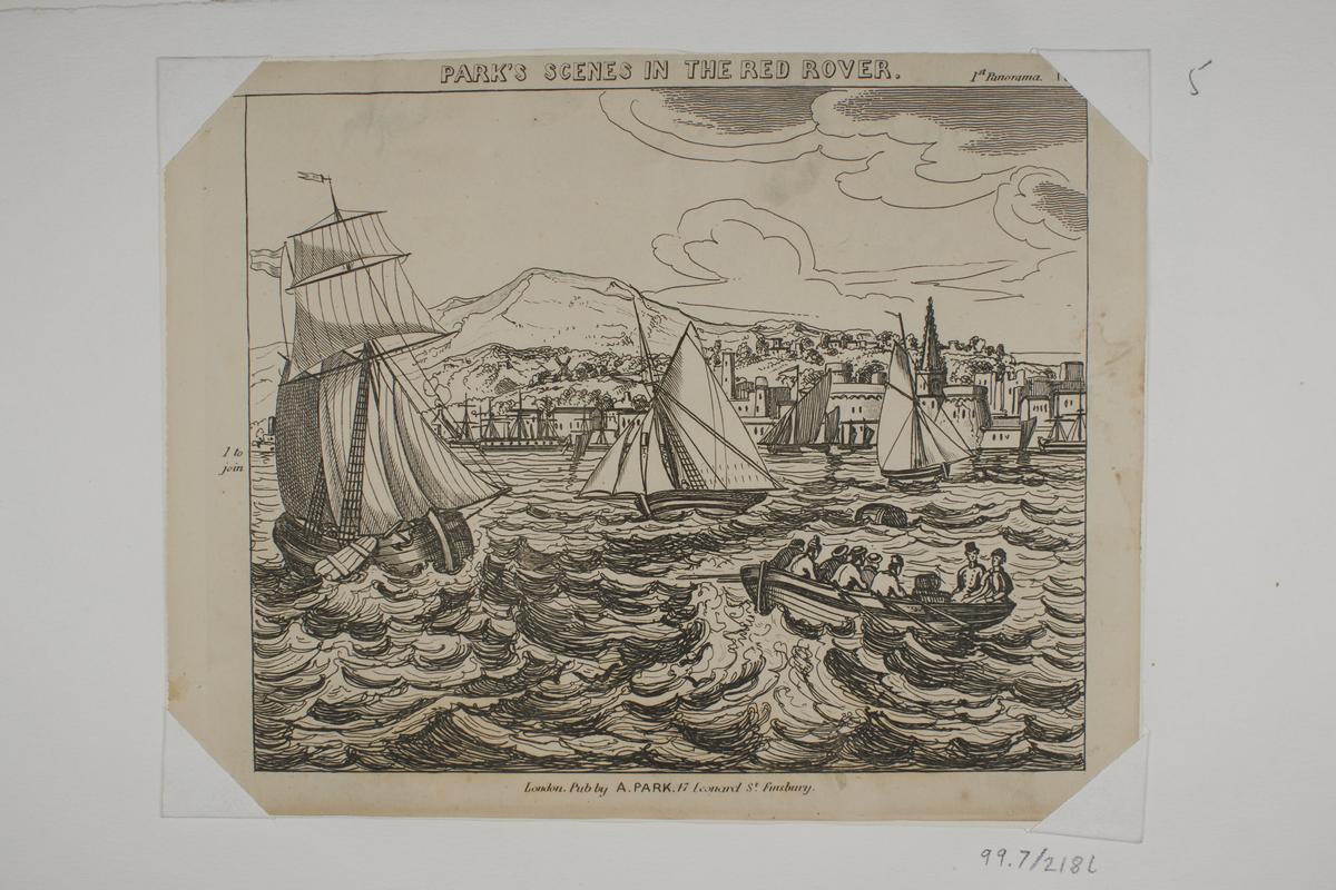 Park's Scenes in the Red Rover | London Museum
