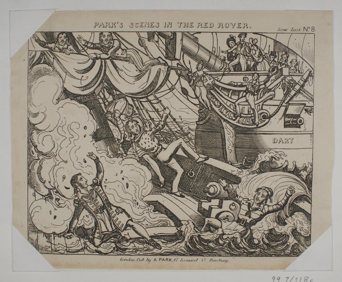 Park's Scenes in the Red Rover | London Museum